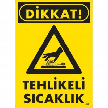 Dikkat! Tehlikeli Sıcaklık Uyarı