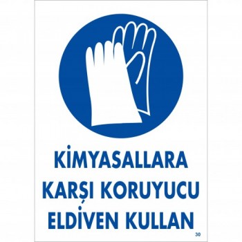 Kimyasallara Karşı Koruyucu Eldiven Kullan