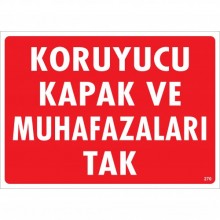 Koruyucu Kapak ve Muhafazaları Tak