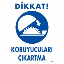 Koruyucuları Çıkartma