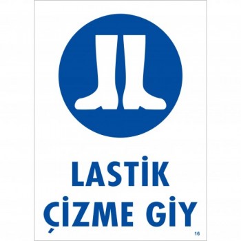 Lastik Çizme Giy