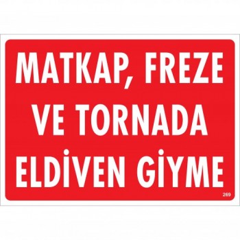 Matkap, Freze ve Tornada Eldiven