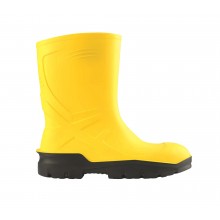 Pu-Boot Sarı Kısa Çizme