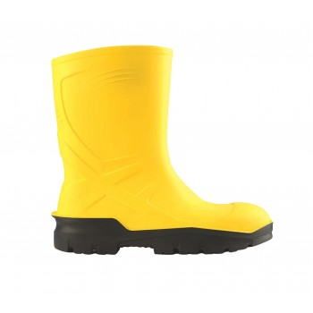 Pu-Boot Sarı Kısa Çizme