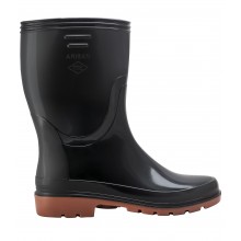 PVC ÇİZME SİYAH KISA KONÇ