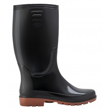 PVC ÇİZME SİYAH UZUN KONÇ