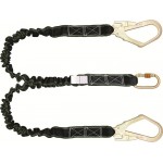 Kİ371 Çift Kollu Elastik Lanyard Büyük Kancal