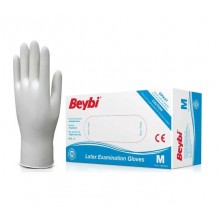 Beybi Tek Kullanımlık Latex Eldiven M Beybi Tek Kullanımlık Latex Eldiven M