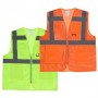 Mühendis Fosforlu Yelek Turkuaz İkaz Yeleği