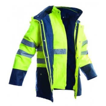 5 in1 Reflektörlü İş Montu